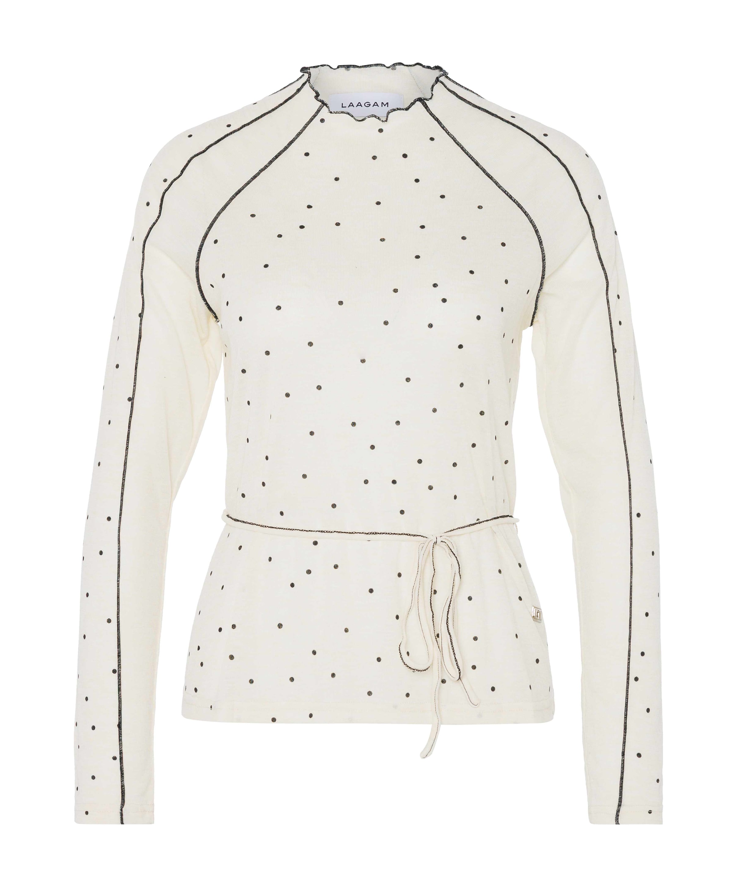 Dames longsleeve ecru