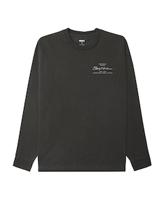 Heren longsleeve zwart