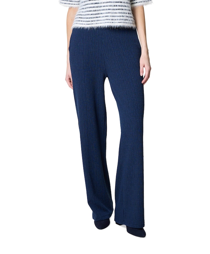 dames broek blauw