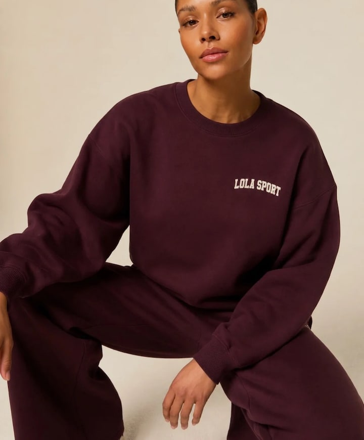 Dames trui bordeaux