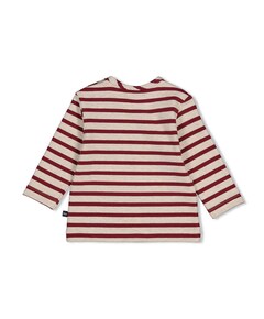 Jongens longsleeve bordeaux