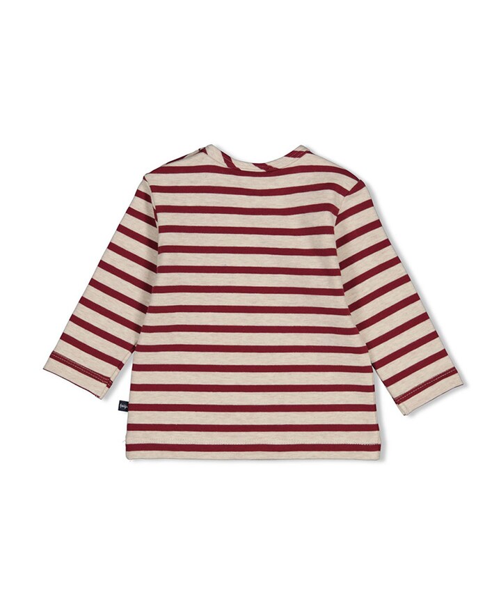 Jongens longsleeve bordeaux