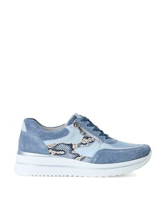 Luana dames sneakers blauw