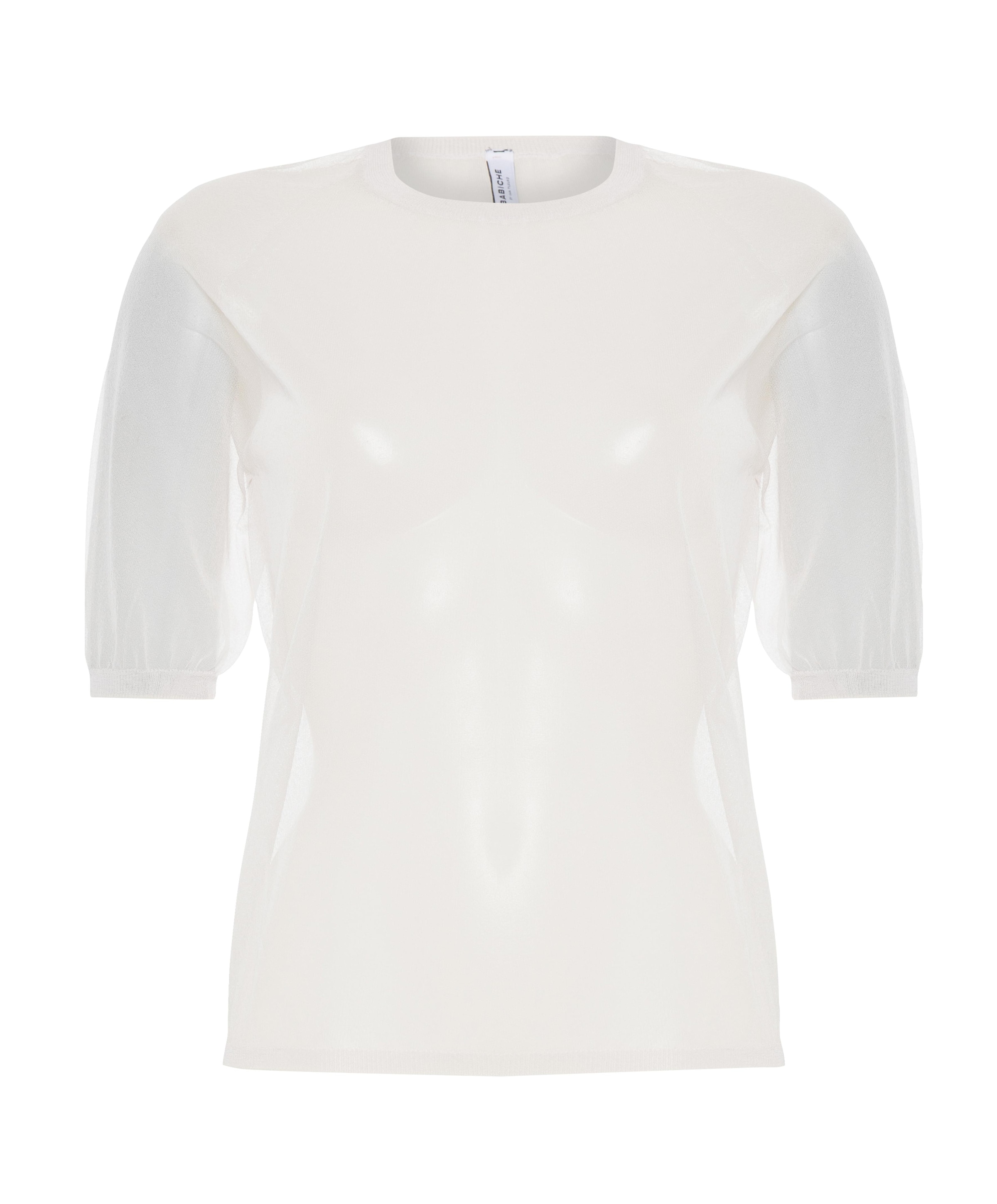 Dames top ecru