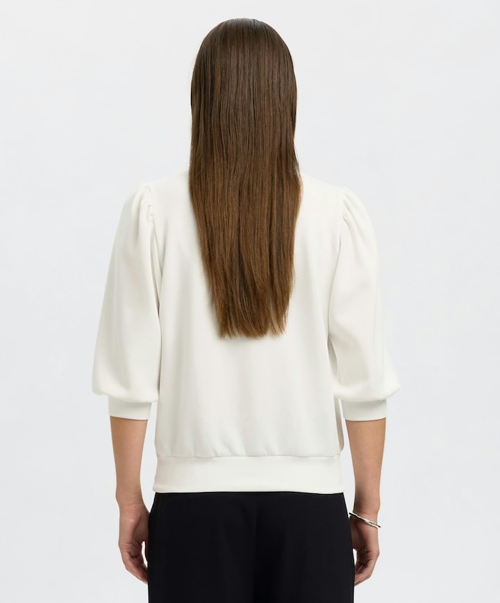 Dames sweater ecru