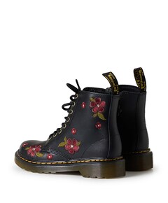 1460 J meisjes boots zwart