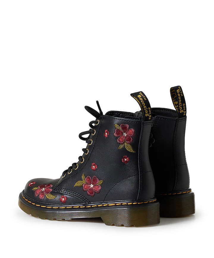 1460 J meisjes boots zwart