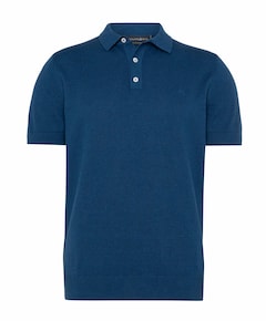Heren polo blauw