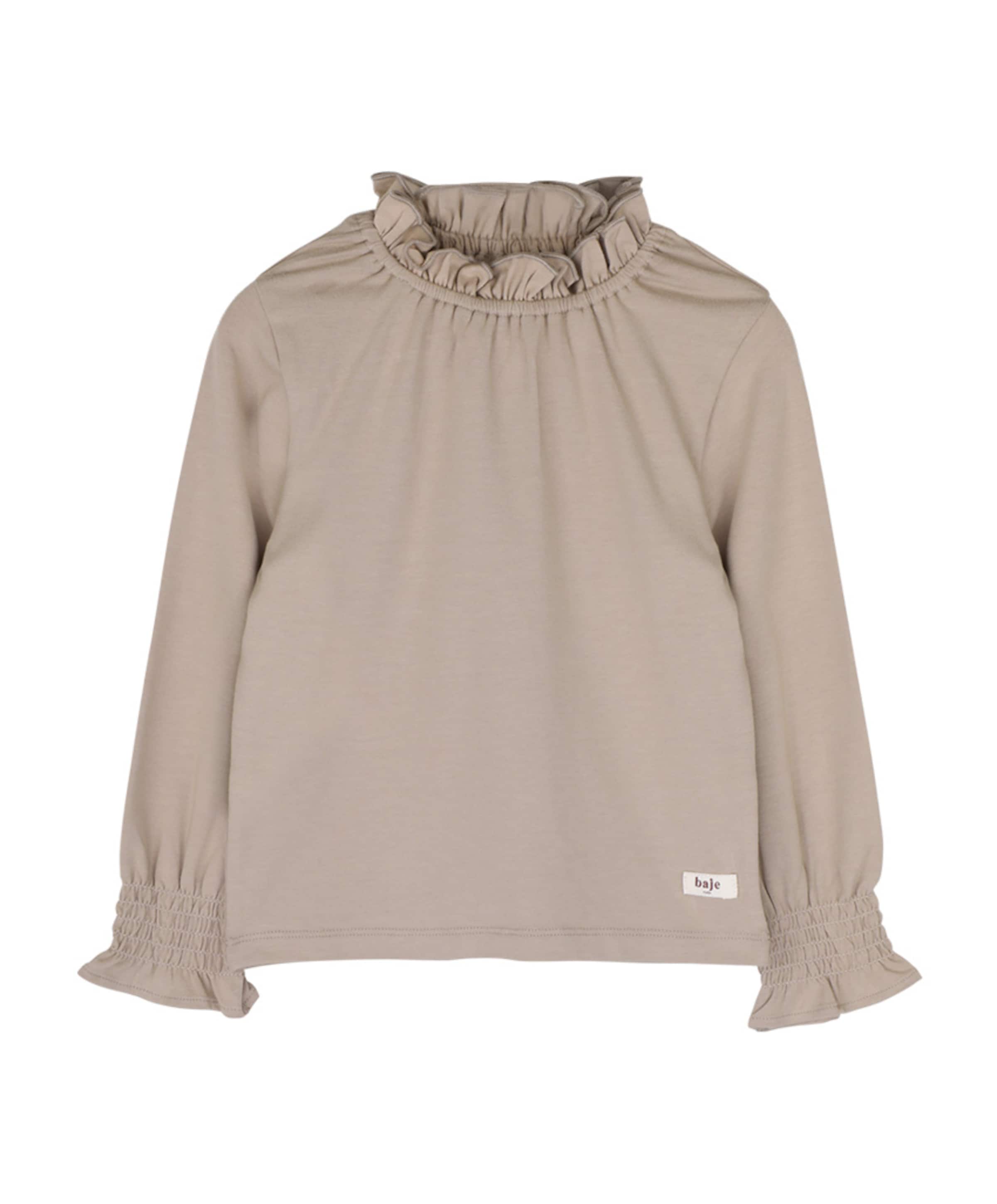 Meisjes longsleeve beige