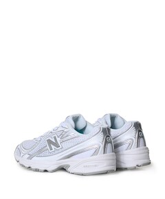 740 bungee lace uniseks sneakers  wit