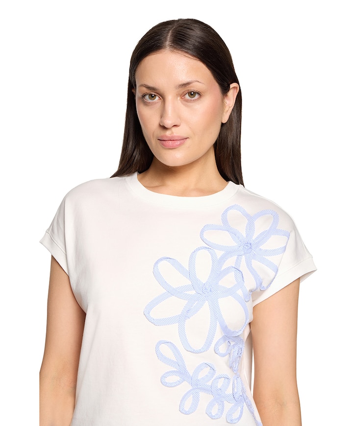 Dames T-shirt ecru