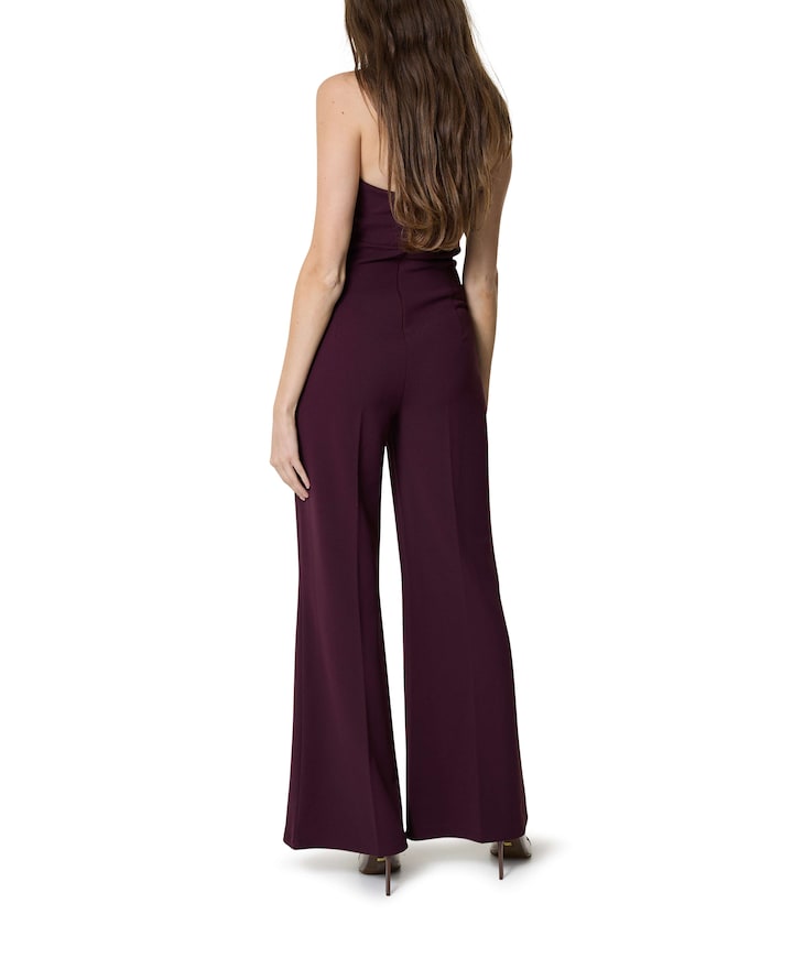 jumpsuit bordeaux