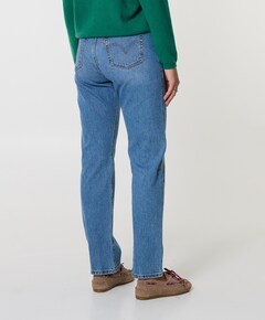 501 Curve dames jeans blauw