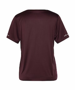 Dames t-shirt bordeaux