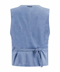 Heren gilet blauw