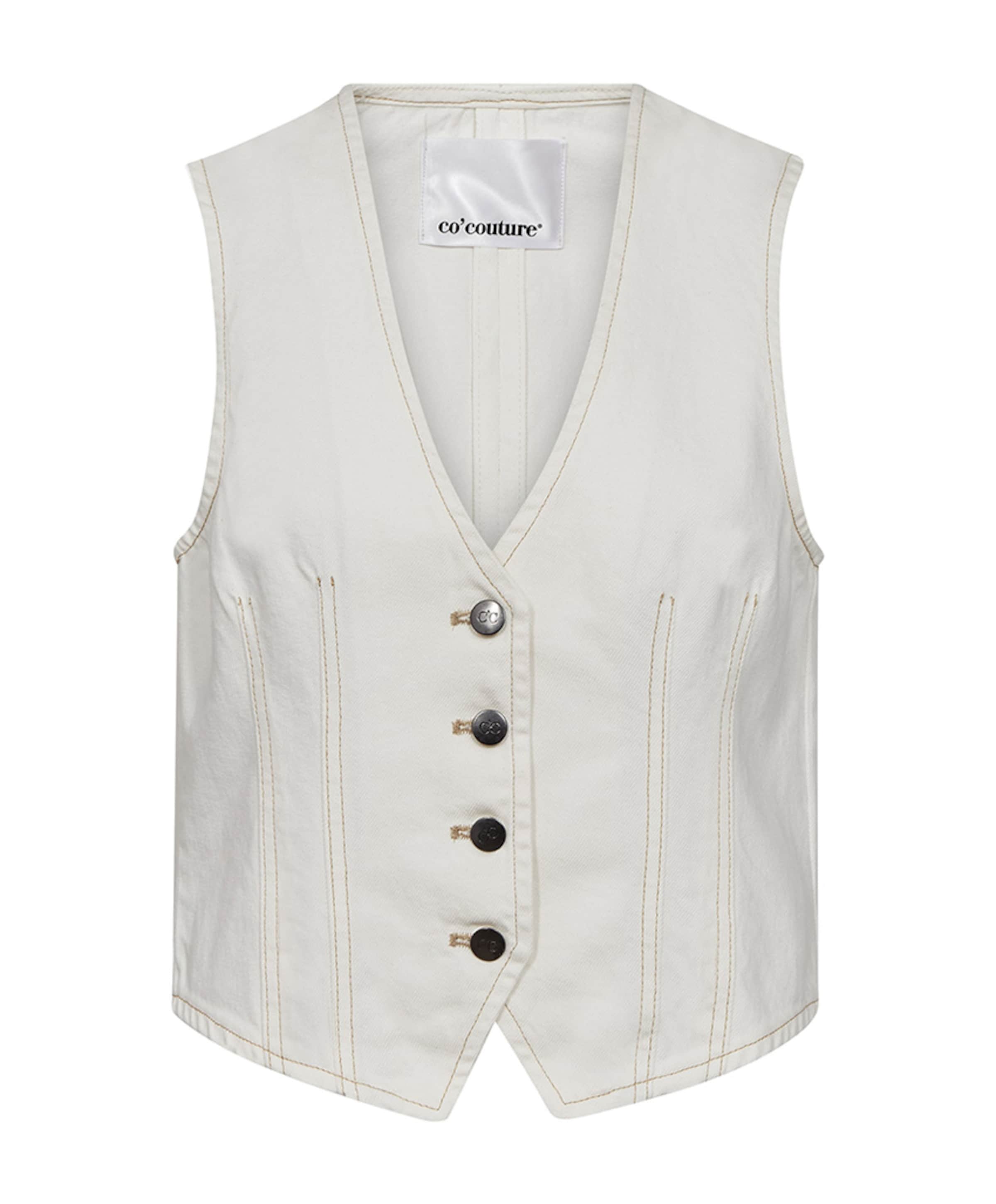 Dames gilet ecru