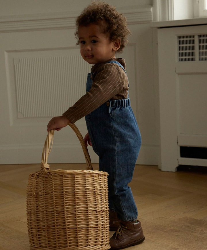 Jongens babypakje blauw