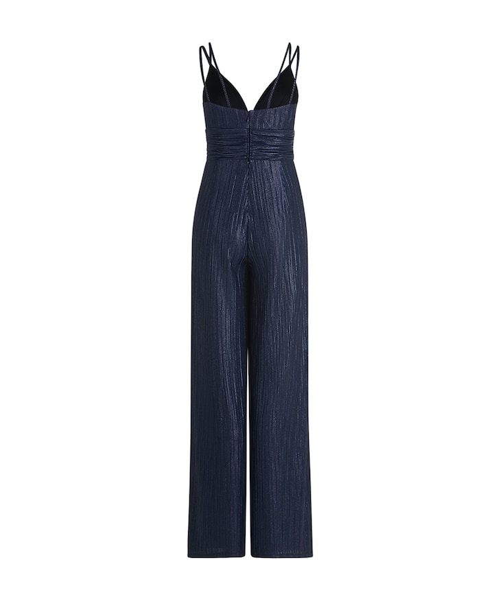 dames jumpsuit blauw