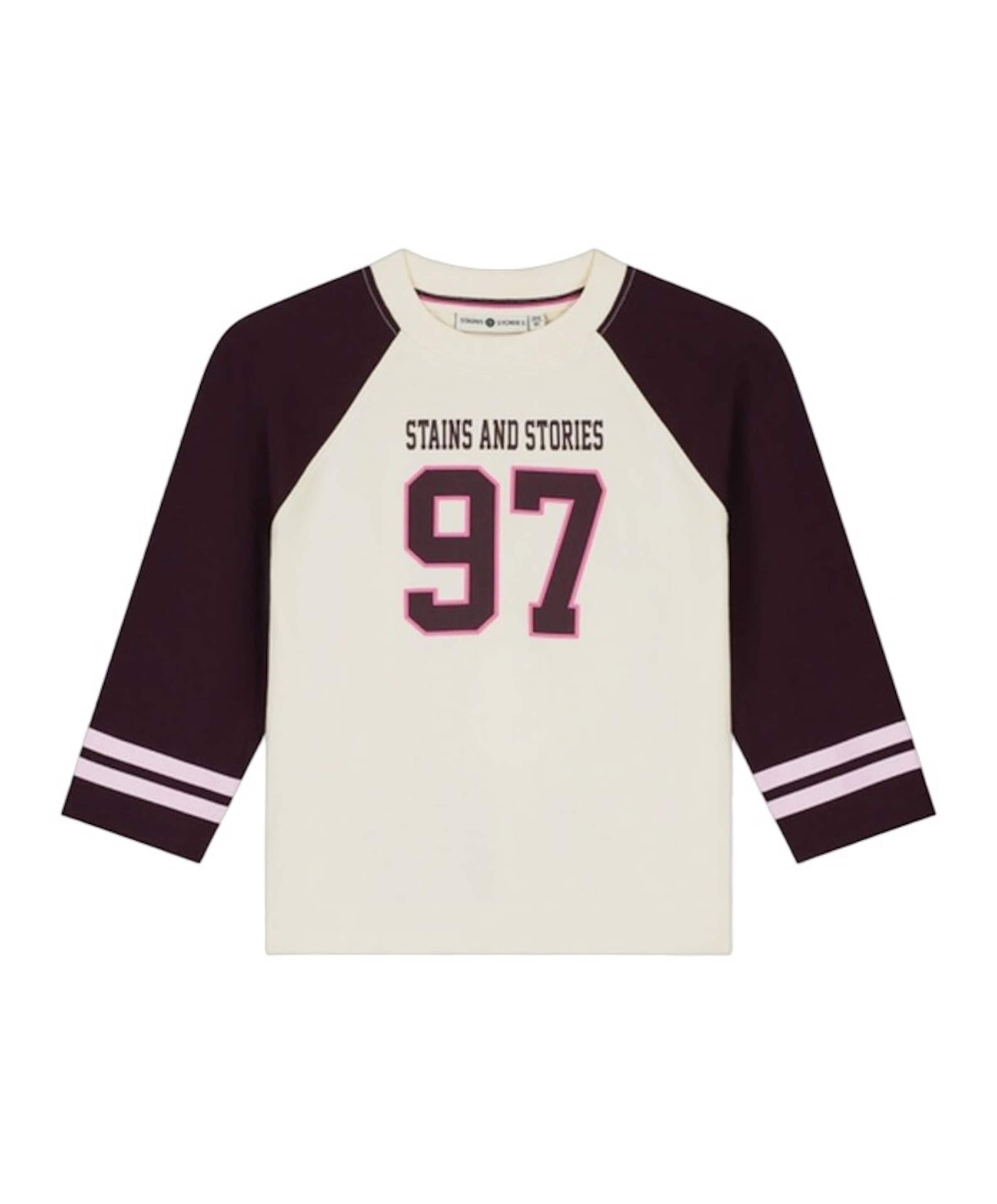 Meisjes longsleeve bordeaux