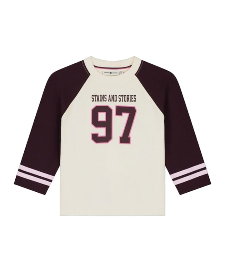 Meisjes longsleeve bordeaux