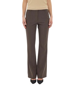 CLARAFV 826 MUD BROWN MELANGE dames pantalon bruin