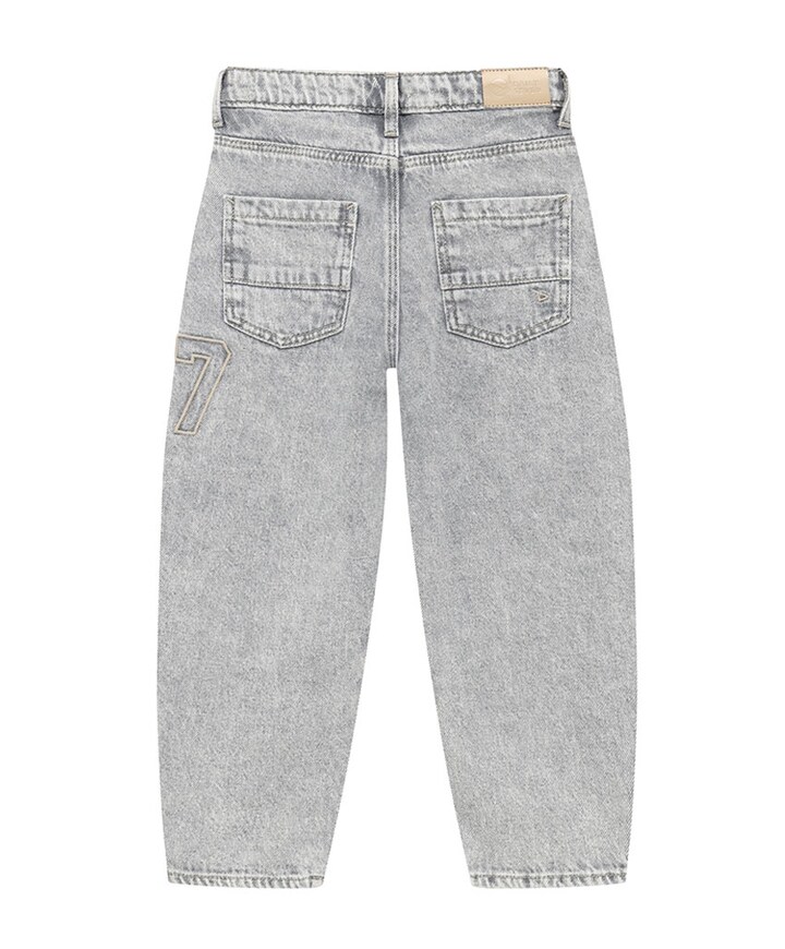 Denim Barrel Fit jongens jeans grijs