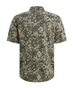 Heren polo korte mouw groen