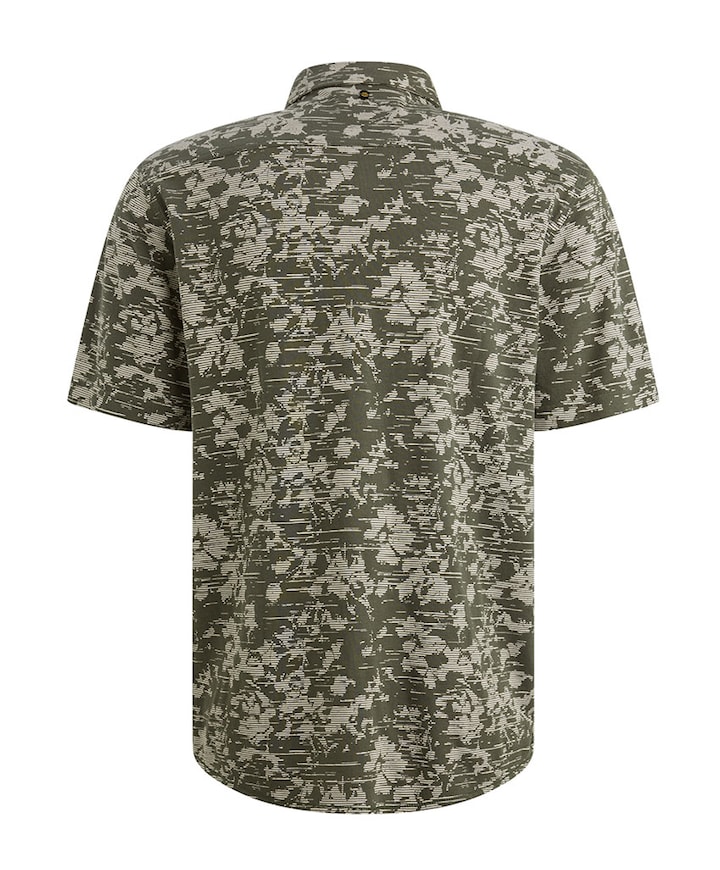 Heren polo korte mouw groen