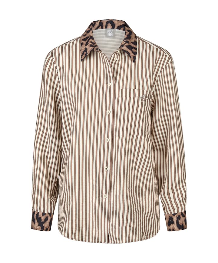 Dames blouse beige