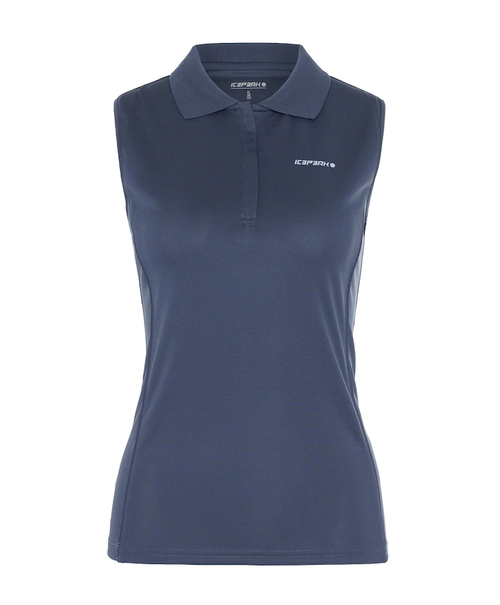 Dames singlet blauw