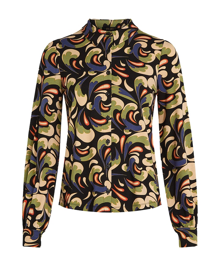 Dames blouse multicolor