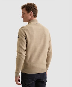 Heren vest beige