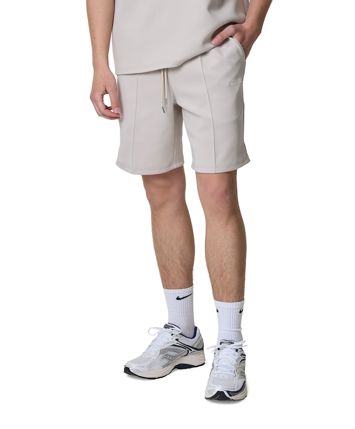 Ballier Crew Track Shorts heren korte broek beige