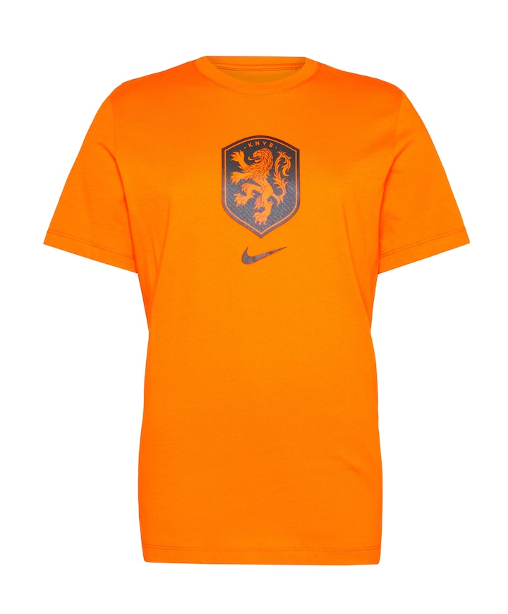 Voetbalshirt KNVB Crest Tee WK 2026 Nederland oranje