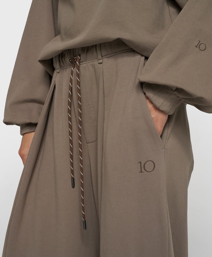 Bar piece dames broek grijs