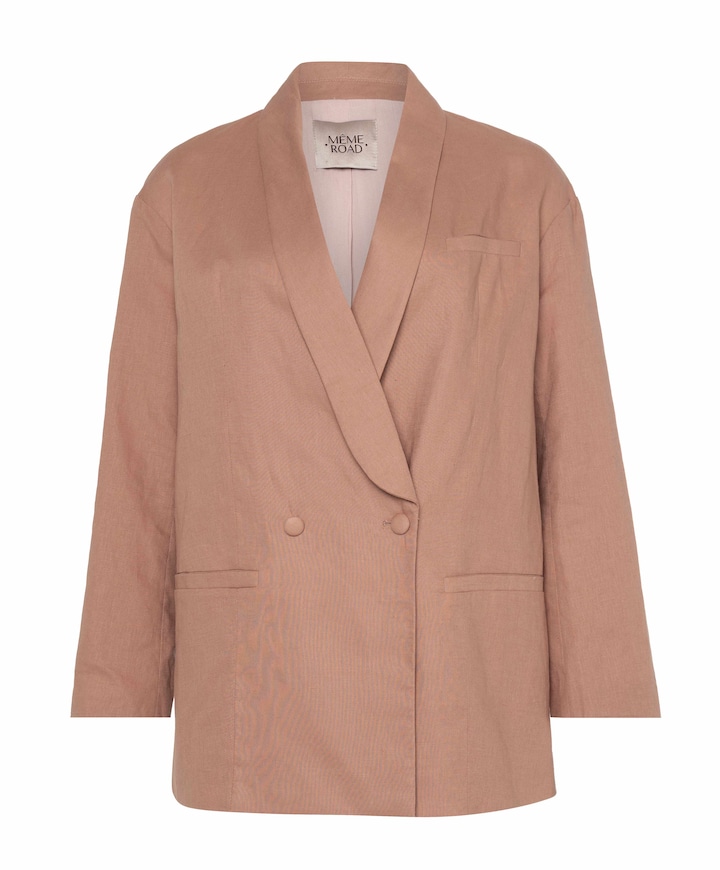 Dames blazer roze