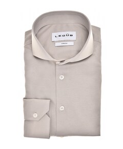 Heren overhemd extra lange mouw grijs