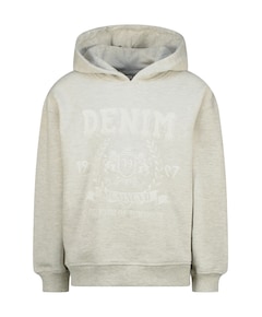 Jongens hoodie ecru