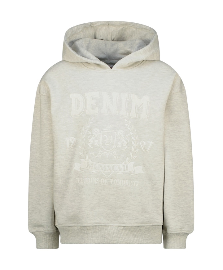 Jongens hoodie ecru