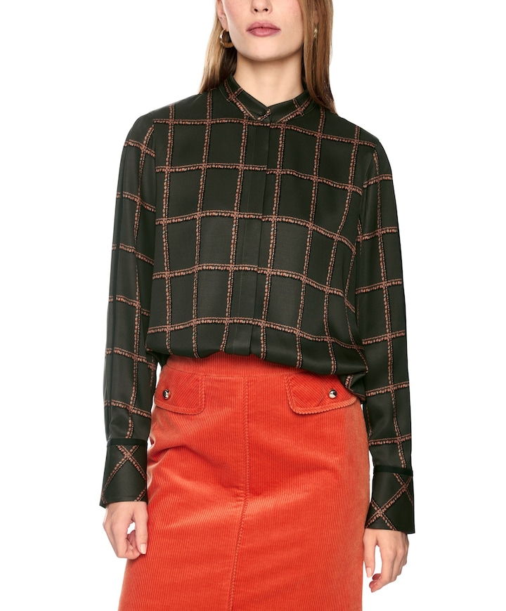 Dames blouse groen