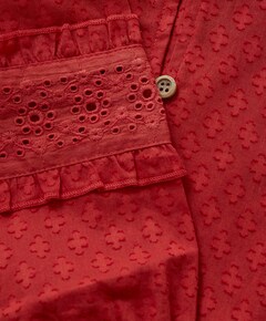 Blouse rood