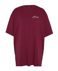 Dames T-shirt rood