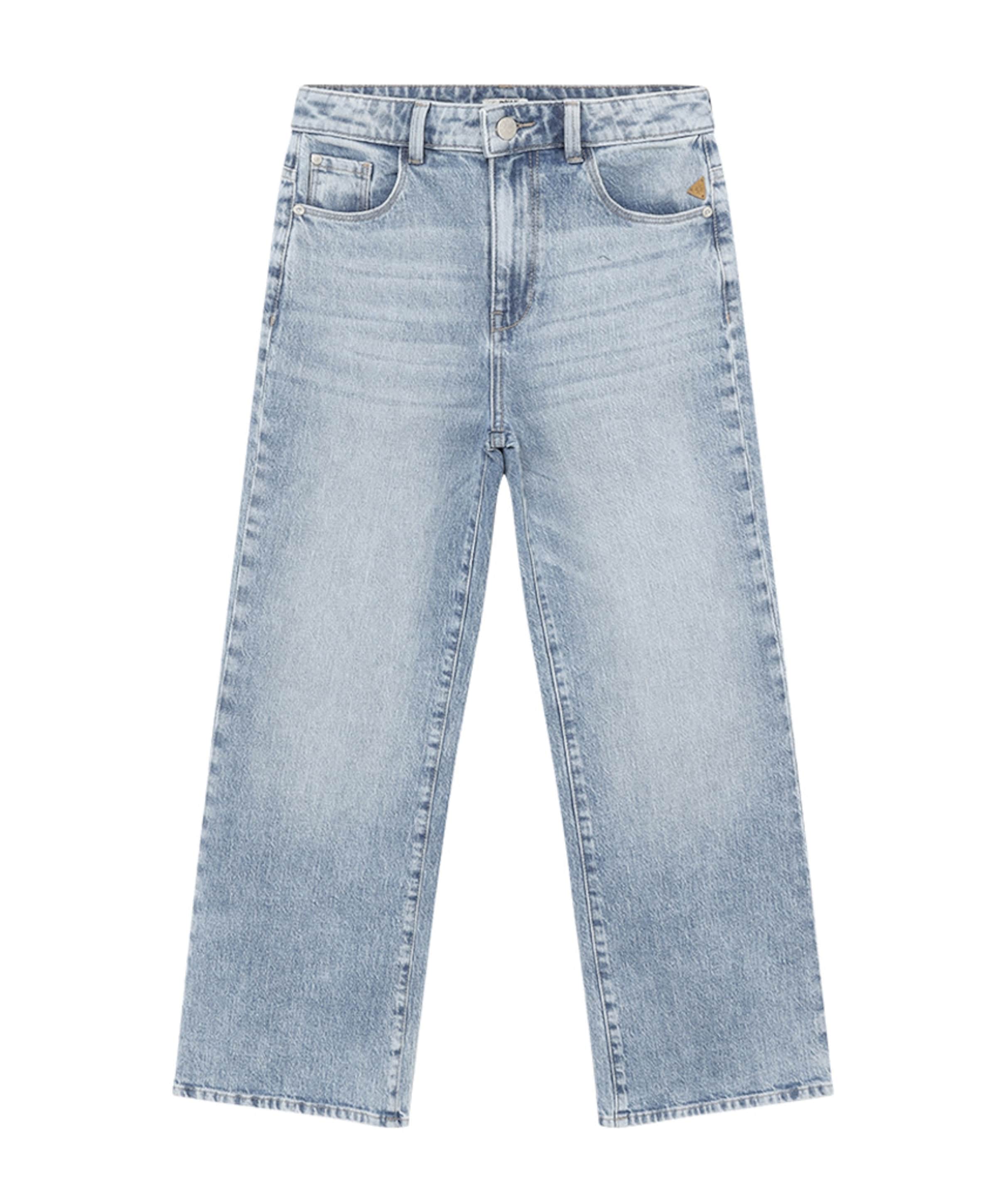 Extra Wide Fit meisjes jeans blauw