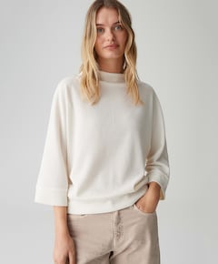 Dames longsleeve ecru