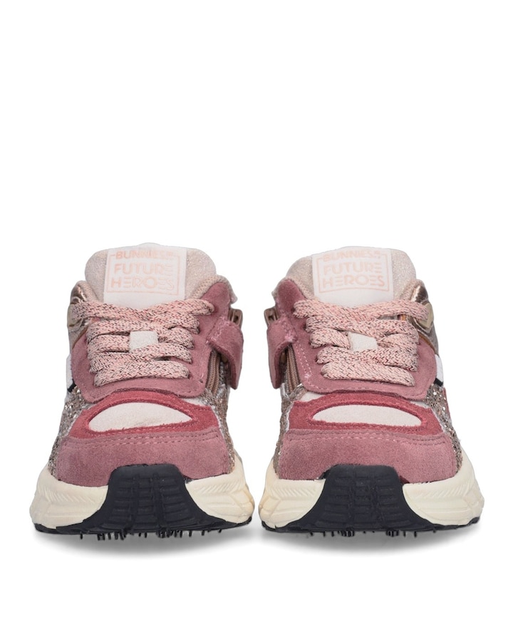 Reza Rush meisjes sneakers bordeaux