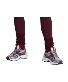 Fitness beenwarmer bordeaux