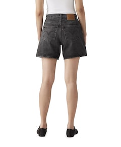 High baggy dames korte broek zwart