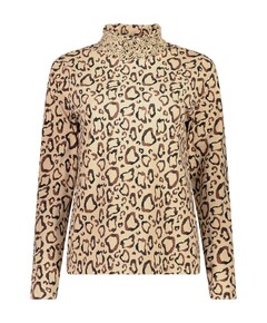 Dames longsleeve beige