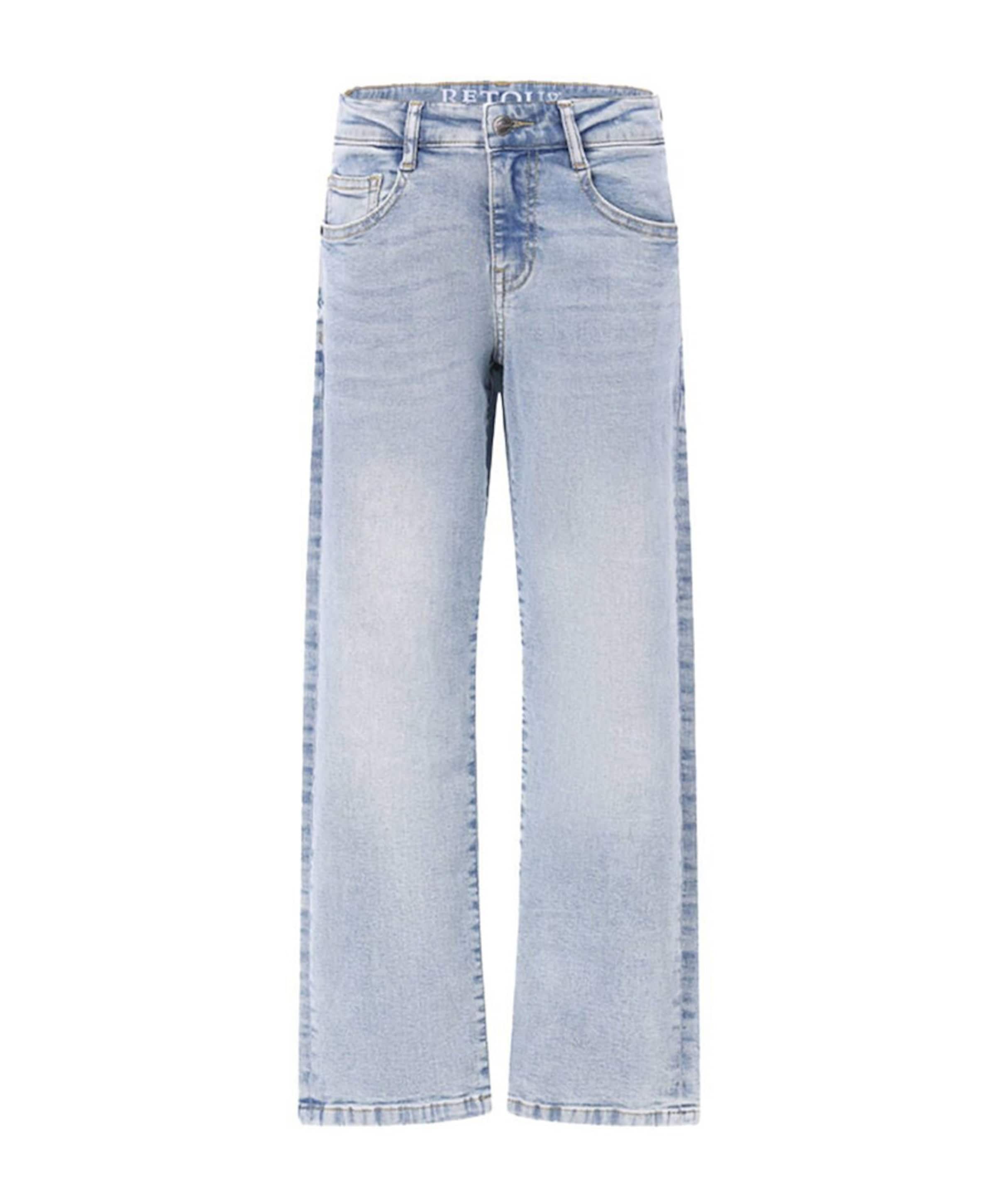 Oversized fit jongens jeans blauw