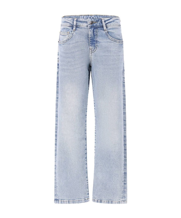 Oversized fit jongens jeans blauw